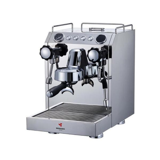 Mebashi Coffee Machine-Dual Boiler Silver 2.5 L