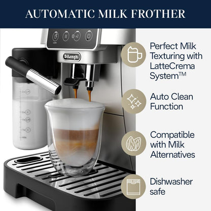 Magnifica Start Espresso & Coffee Machine with Automatic Milk Frother