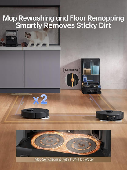 X30 Ultra Robot Vacuum and Mop Combo