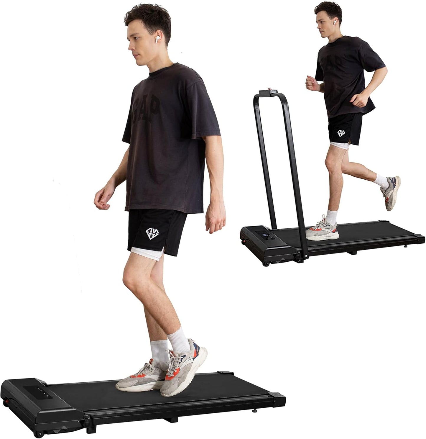 Under Desk Treadmill 2 in 1 Foldable Treadmills for Home