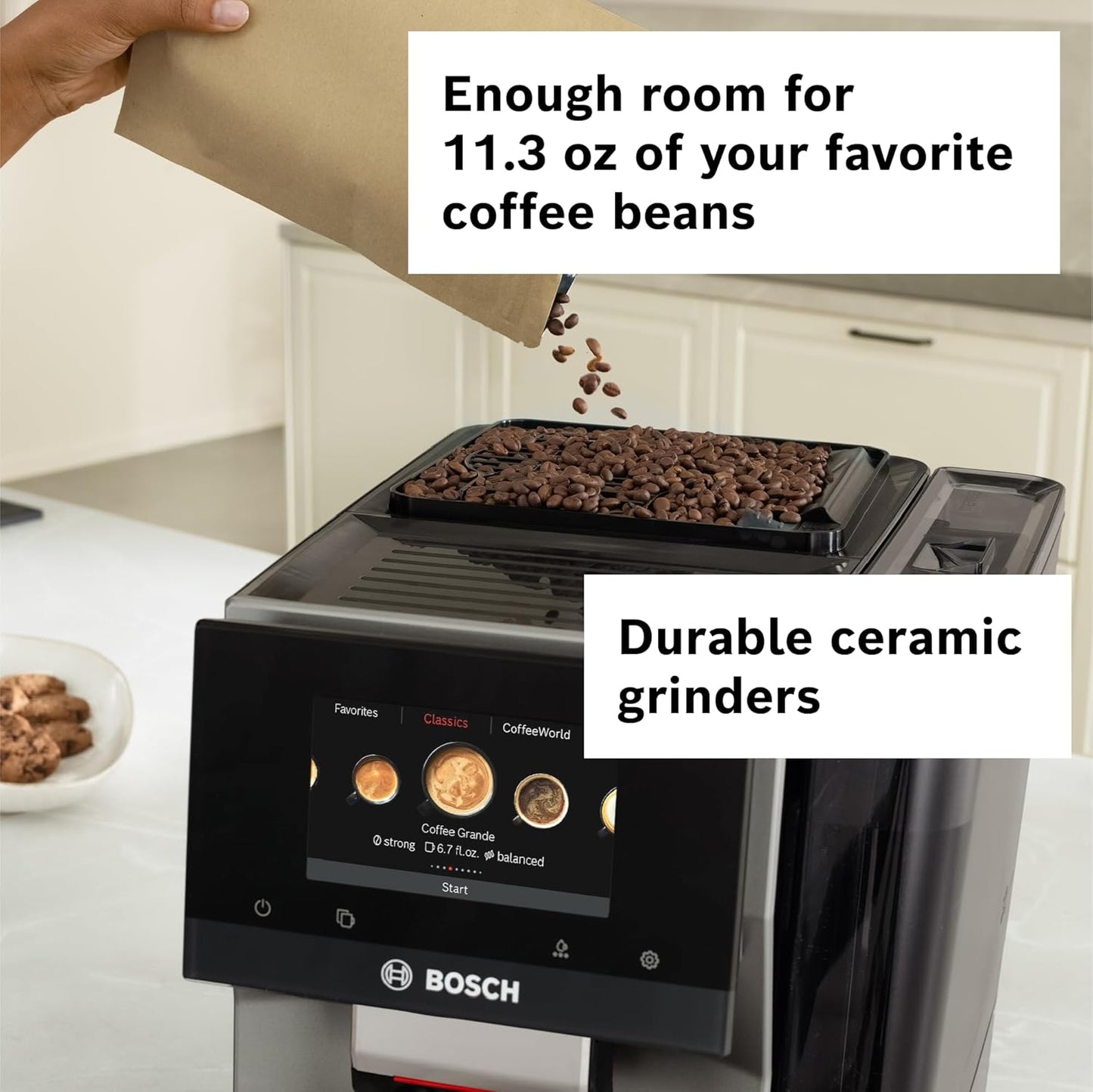 VeroCafe Fully Automatic Espresso Machine with Home Connect