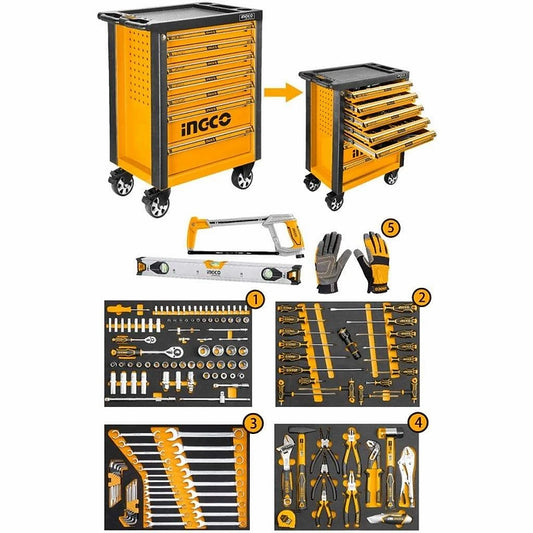 162 Pcs Tool Chest Set