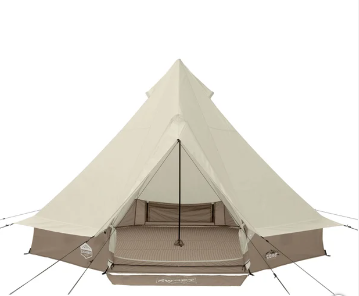 6 Person Lighted Bell Tent