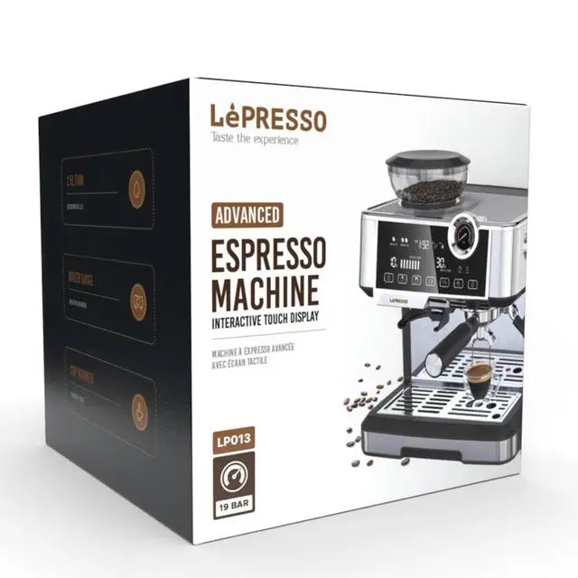 LePresso Advanced Espresso Machine Interactive Touch Display