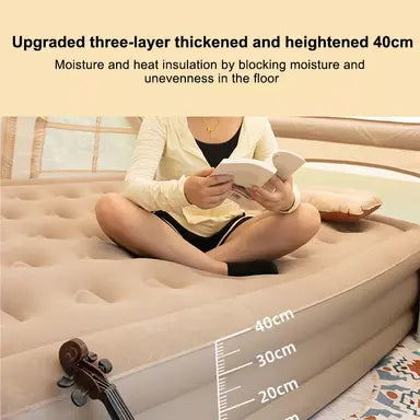 Outdoor Camping One-click Automatic Inflatable Mattress